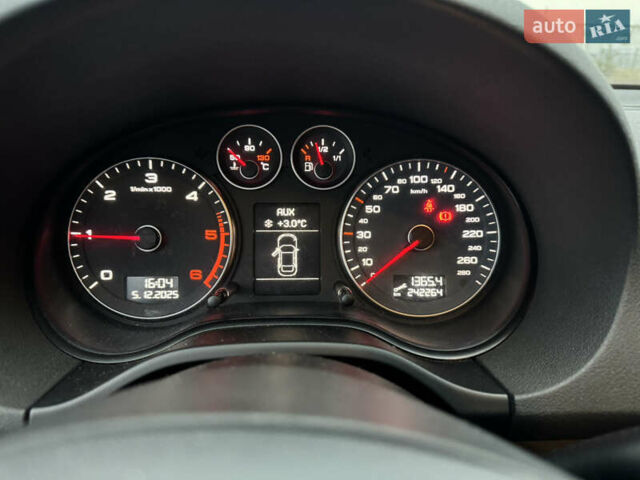 Черный Ауди А3, объемом двигателя 1.6 л и пробегом 242 тыс. км за 8100 $, фото 12 на Automoto.ua