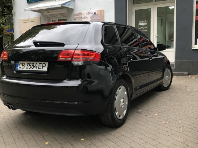 Черный Ауди А3, объемом двигателя 1.4 л и пробегом 200 тыс. км за 9900 $, фото 2 на Automoto.ua