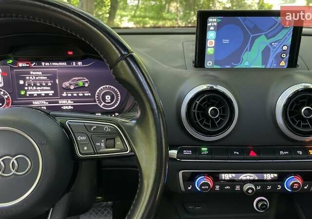 Черный Ауди А3, объемом двигателя 1.4 л и пробегом 166 тыс. км за 17900 $, фото 28 на Automoto.ua