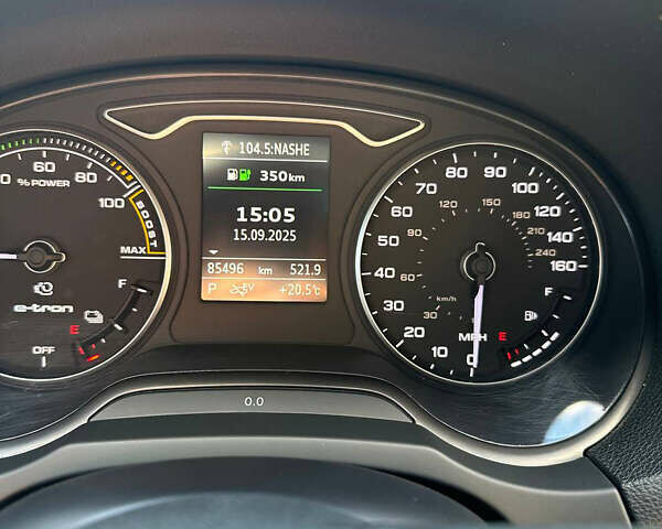 Чорний Ауді А3, об'ємом двигуна 1.4 л та пробігом 85 тис. км за 19700 $, фото 16 на Automoto.ua