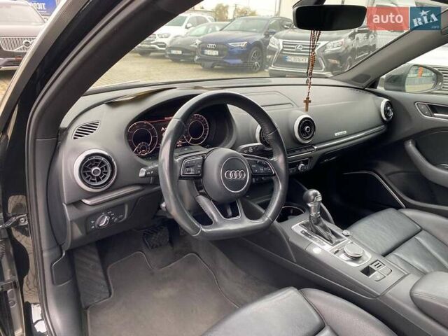 Черный Ауди А3, объемом двигателя 1.4 л и пробегом 107 тыс. км за 18600 $, фото 11 на Automoto.ua