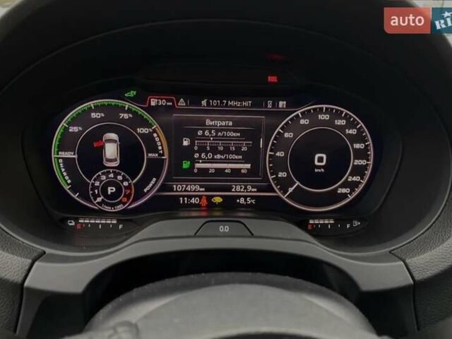 Черный Ауди А3, объемом двигателя 1.4 л и пробегом 107 тыс. км за 18000 $, фото 15 на Automoto.ua