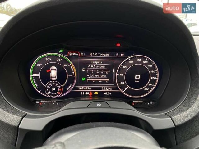 Черный Ауди А3, объемом двигателя 1.4 л и пробегом 107 тыс. км за 18600 $, фото 16 на Automoto.ua