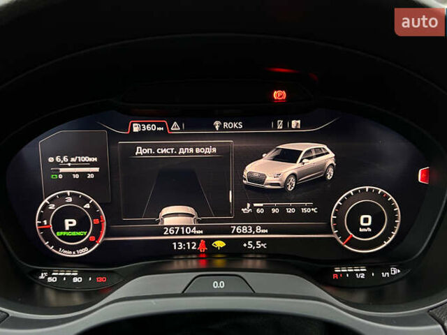 Черный Ауди А3, объемом двигателя 1.97 л и пробегом 260 тыс. км за 16300 $, фото 13 на Automoto.ua