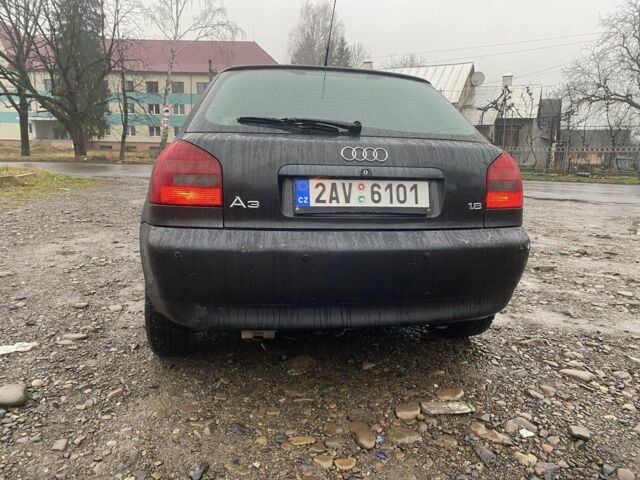 Черный Ауди А3, объемом двигателя 1.8 л и пробегом 148 тыс. км за 1700 $, фото 2 на Automoto.ua