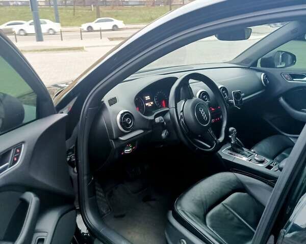 Черный Ауди А3, объемом двигателя 1.98 л и пробегом 145 тыс. км за 12400 $, фото 4 на Automoto.ua