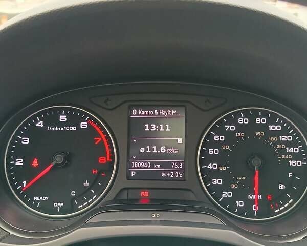 Черный Ауди А3, объемом двигателя 2 л и пробегом 181 тыс. км за 12500 $, фото 34 на Automoto.ua