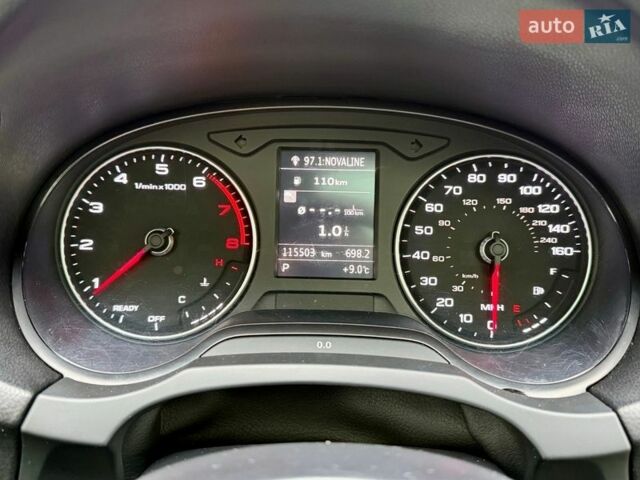 Чорний Ауді А3, об'ємом двигуна 1.98 л та пробігом 115 тис. км за 16900 $, фото 15 на Automoto.ua