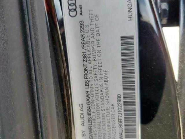 Чорний Ауді А3, об'ємом двигуна 0 л та пробігом 79 тис. км за 4400 $, фото 11 на Automoto.ua