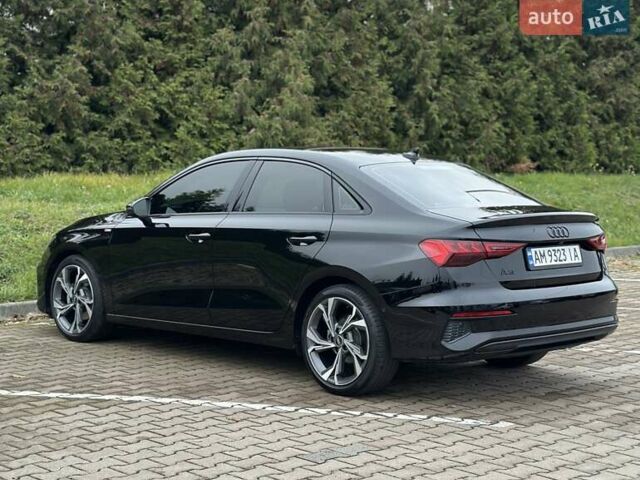 Чорний Ауді А3, об'ємом двигуна 1.98 л та пробігом 54 тис. км за 28999 $, фото 6 на Automoto.ua
