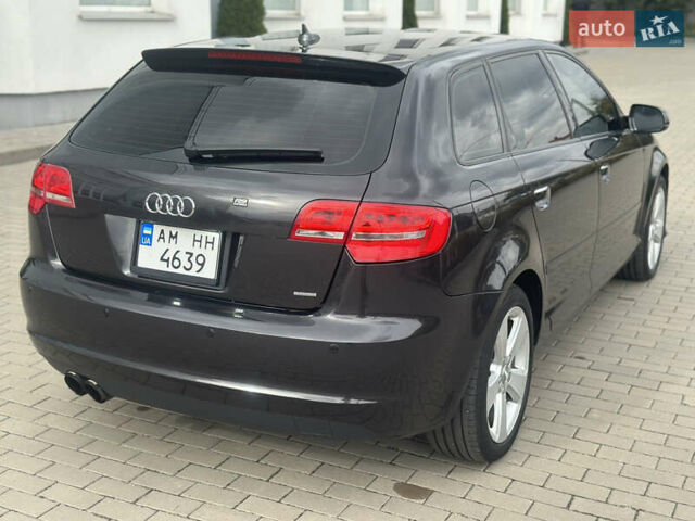 Ауді А3 2010 у Житомирі на Automoto.ua Коричневий Ауді А3, об'ємом двигуна 2 л та пробігом 270 тис. км за 8999 $, фото 6 на Automoto.ua