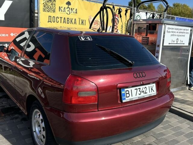 Красный Ауди А3, объемом двигателя 1.6 л и пробегом 382 тыс. км за 3200 $, фото 1 на Automoto.ua