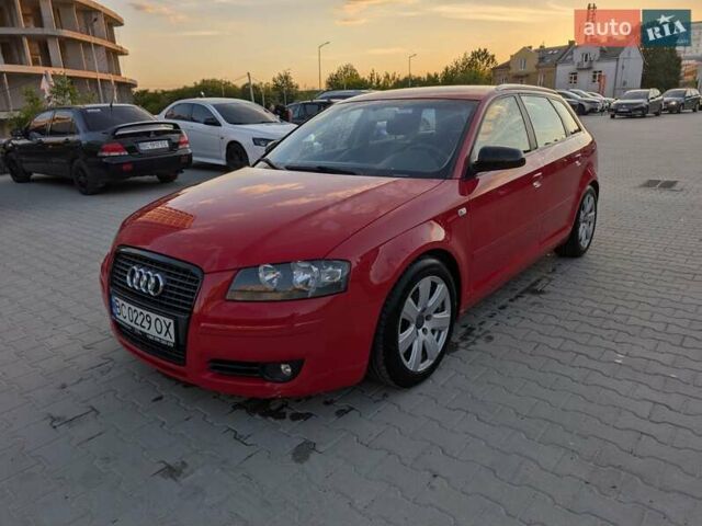 Червоний Ауді А3, об'ємом двигуна 1.98 л та пробігом 178 тис. км за 6950 $, фото 1 на Automoto.ua
