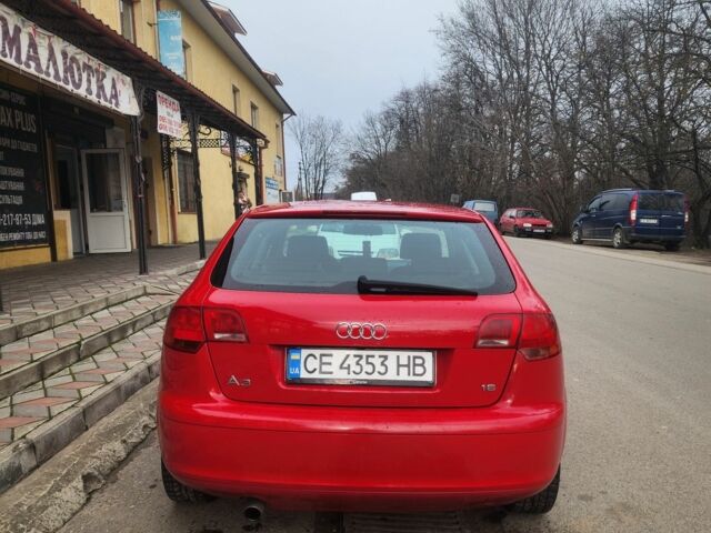 Красный Ауди А3, объемом двигателя 1.6 л и пробегом 226 тыс. км за 7100 $, фото 4 на Automoto.ua