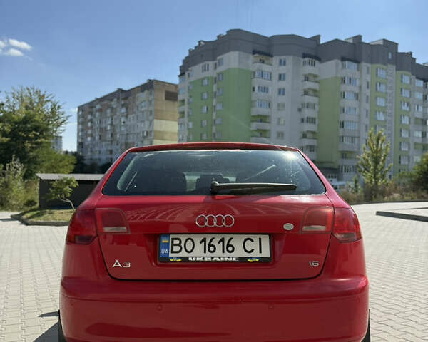 Красный Ауди А3, объемом двигателя 1.6 л и пробегом 220 тыс. км за 5800 $, фото 9 на Automoto.ua