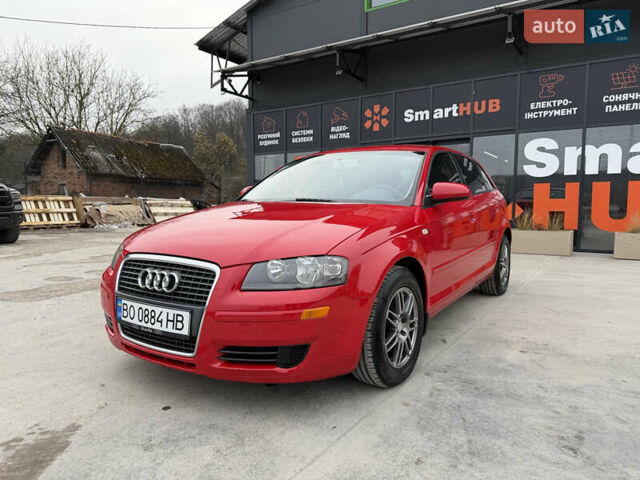 Красный Ауди А3, объемом двигателя 1.6 л и пробегом 220 тыс. км за 6750 $, фото 2 на Automoto.ua