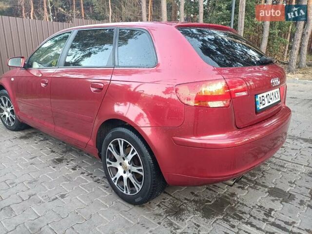 Красный Ауди А3, объемом двигателя 1.8 л и пробегом 163 тыс. км за 7800 $, фото 4 на Automoto.ua