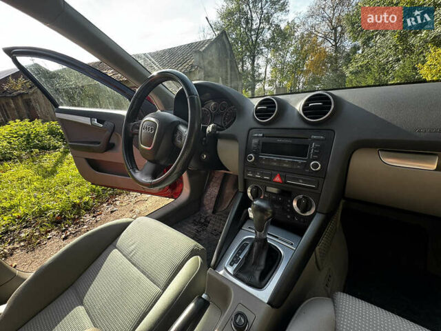 Красный Ауди А3, объемом двигателя 1.8 л и пробегом 170 тыс. км за 8300 $, фото 7 на Automoto.ua