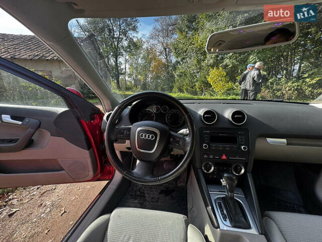 Красный Ауди А3, объемом двигателя 1.8 л и пробегом 170 тыс. км за 8300 $, фото 5 на Automoto.ua