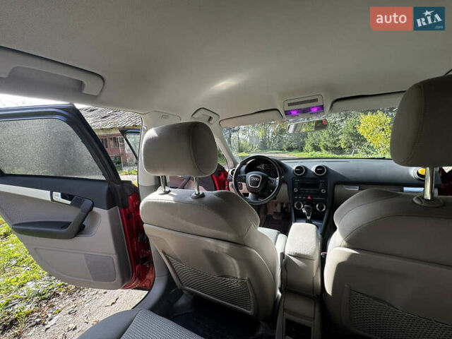 Красный Ауди А3, объемом двигателя 1.8 л и пробегом 170 тыс. км за 8300 $, фото 6 на Automoto.ua