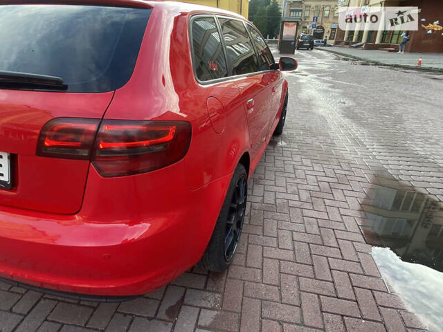 Красный Ауди А3, объемом двигателя 2 л и пробегом 270 тыс. км за 9500 $, фото 6 на Automoto.ua