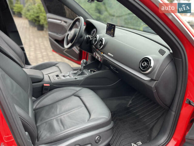 Красный Ауди А3, объемом двигателя 1.4 л и пробегом 131 тыс. км за 14500 $, фото 21 на Automoto.ua