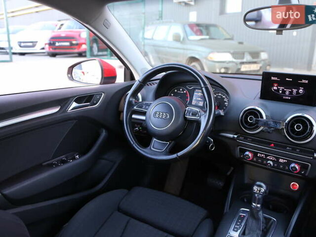 Красный Ауди А3, объемом двигателя 1.8 л и пробегом 193 тыс. км за 13200 $, фото 12 на Automoto.ua