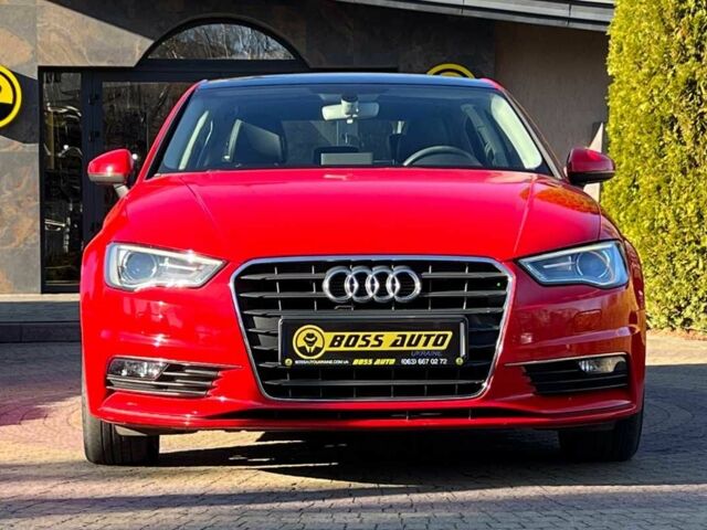 Красный Ауди А3, объемом двигателя 2 л и пробегом 38 тыс. км за 18800 $, фото 1 на Automoto.ua
