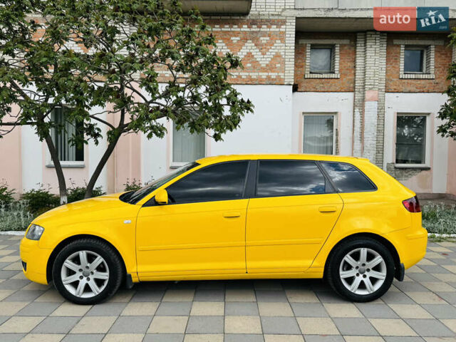 Жовтий Ауді А3, об'ємом двигуна 2 л та пробігом 98 тис. км за 6800 $, фото 1 на Automoto.ua