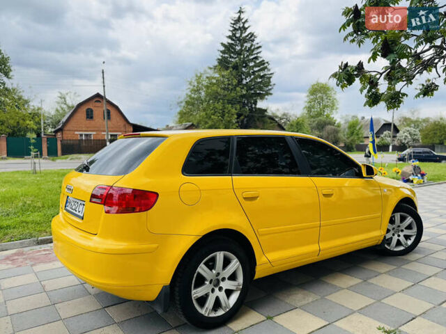 Жовтий Ауді А3, об'ємом двигуна 2 л та пробігом 98 тис. км за 6800 $, фото 6 на Automoto.ua