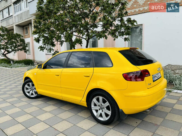 Жовтий Ауді А3, об'ємом двигуна 2 л та пробігом 98 тис. км за 6800 $, фото 2 на Automoto.ua