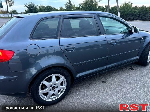 Серый Ауди А3, объемом двигателя 2 л и пробегом 186 тыс. км за 6700 $, фото 1 на Automoto.ua