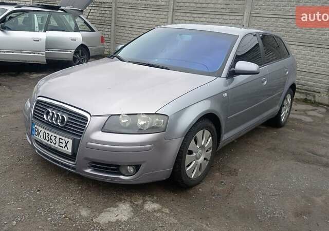 Серый Ауди А3, объемом двигателя 1.97 л и пробегом 230 тыс. км за 6400 $, фото 1 на Automoto.ua