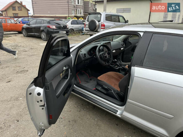 Сірий Ауді А3, об'ємом двигуна 1.9 л та пробігом 280 тис. км за 6200 $, фото 14 на Automoto.ua