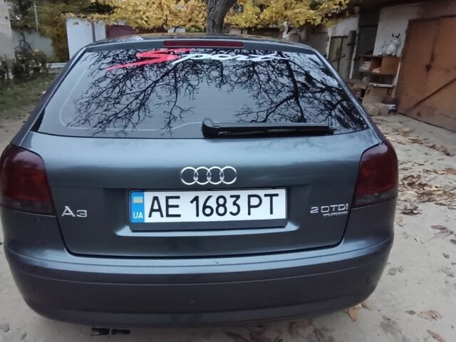 Серый Ауди А3, объемом двигателя 2 л и пробегом 270 тыс. км за 5000 $, фото 2 на Automoto.ua