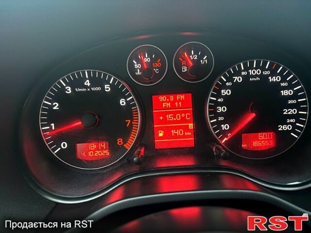 Серый Ауди А3, объемом двигателя 2 л и пробегом 186 тыс. км за 6700 $, фото 6 на Automoto.ua