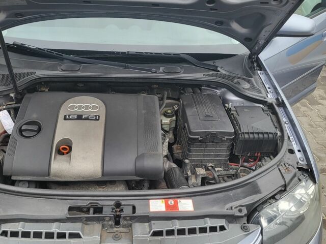 Серый Ауди А3, объемом двигателя 1.6 л и пробегом 270 тыс. км за 6550 $, фото 22 на Automoto.ua