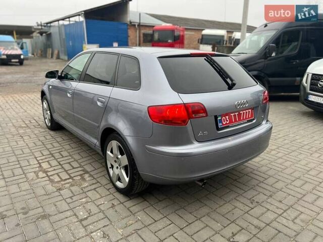 Сірий Ауді А3, об'ємом двигуна 1.6 л та пробігом 213 тис. км за 6450 $, фото 6 на Automoto.ua
