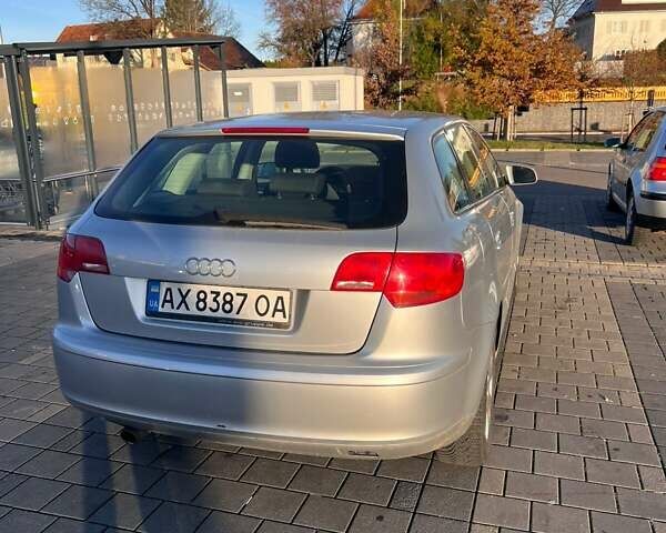 Серый Ауди А3, объемом двигателя 1.6 л и пробегом 185 тыс. км за 6000 $, фото 3 на Automoto.ua