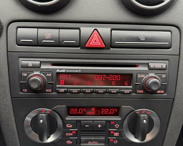 Сірий Ауді А3, об'ємом двигуна 1.6 л та пробігом 231 тис. км за 6950 $, фото 18 на Automoto.ua