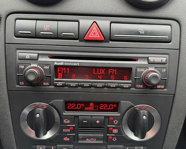 Сірий Ауді А3, об'ємом двигуна 1.6 л та пробігом 231 тис. км за 6950 $, фото 91 на Automoto.ua