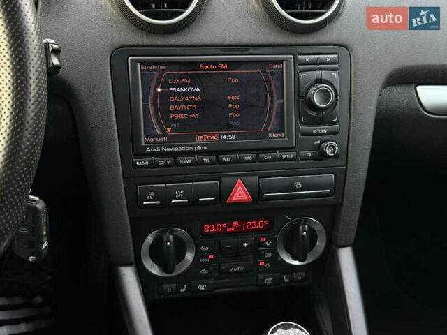 Сірий Ауді А3, об'ємом двигуна 1.6 л та пробігом 203 тис. км за 6890 $, фото 81 на Automoto.ua