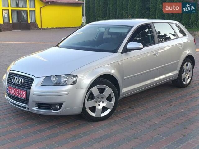 Сірий Ауді А3, об'ємом двигуна 1.6 л та пробігом 218 тис. км за 6299 $, фото 1 на Automoto.ua