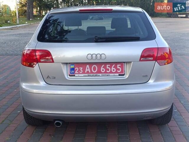 Сірий Ауді А3, об'ємом двигуна 1.6 л та пробігом 218 тис. км за 6299 $, фото 12 на Automoto.ua