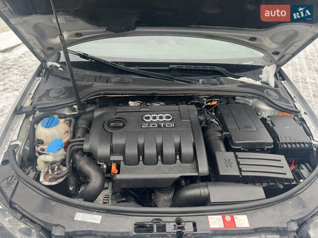 Сірий Ауді А3, об'ємом двигуна 2 л та пробігом 280 тис. км за 8299 $, фото 13 на Automoto.ua