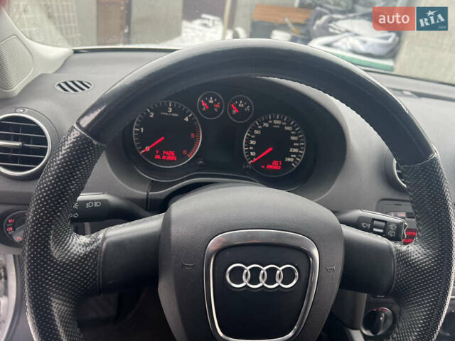 Сірий Ауді А3, об'ємом двигуна 2 л та пробігом 280 тис. км за 8299 $, фото 9 на Automoto.ua