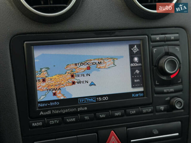 Сірий Ауді А3, об'ємом двигуна 1.6 л та пробігом 203 тис. км за 6890 $, фото 96 на Automoto.ua
