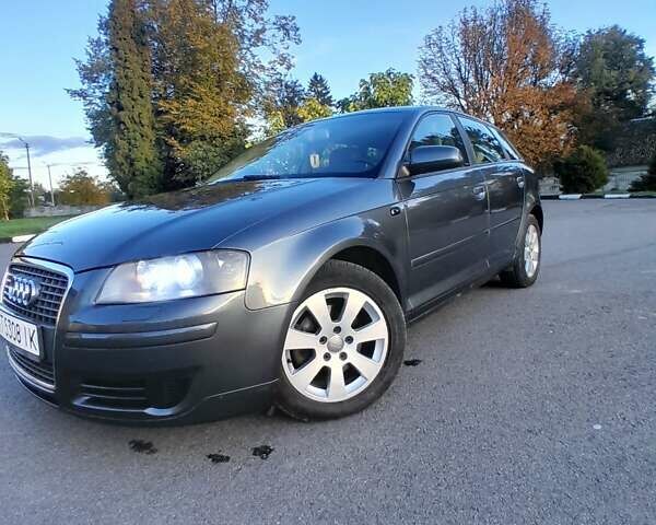 Серый Ауди А3, объемом двигателя 1.8 л и пробегом 231 тыс. км за 6599 $, фото 1 на Automoto.ua