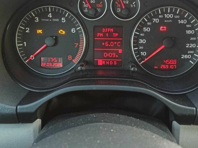 Сірий Ауді А3, об'ємом двигуна 1.8 л та пробігом 269 тис. км за 7200 $, фото 7 на Automoto.ua