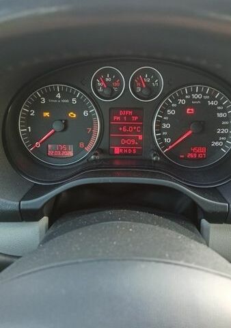 Сірий Ауді А3, об'ємом двигуна 1.8 л та пробігом 269 тис. км за 7200 $, фото 8 на Automoto.ua